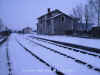 La gare côté voie le 10-01-2010